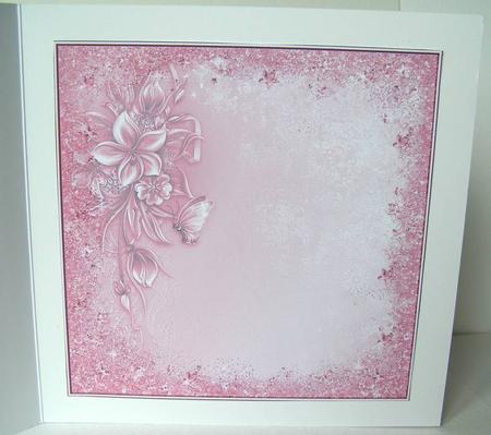 Pink Christmas Insert by Margaret McCartney