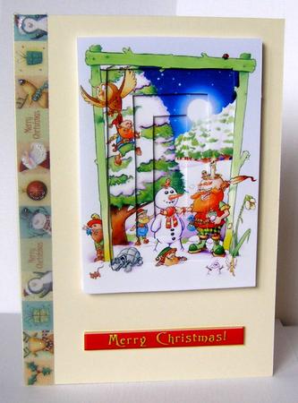 Enchanted Winter Inverted Pyramid. by Margaret McCartney