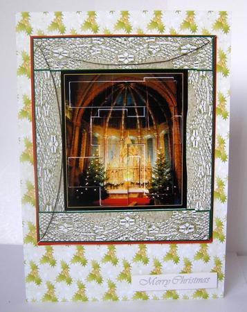 Intertwined Pyramid Christmas in the Chape by Margaret McCartney