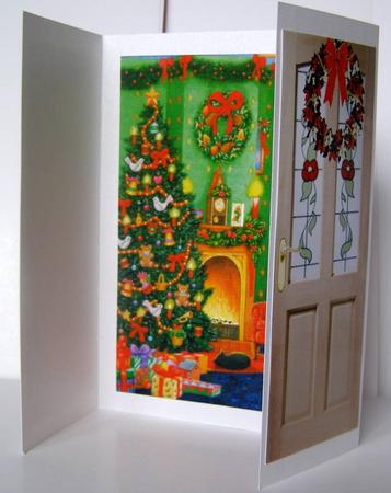 In the Home at Christmas, Gatefold by Margaret McCartney