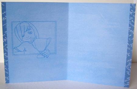 Winners Cup (boy) Card Insert by Margaret McCartney
