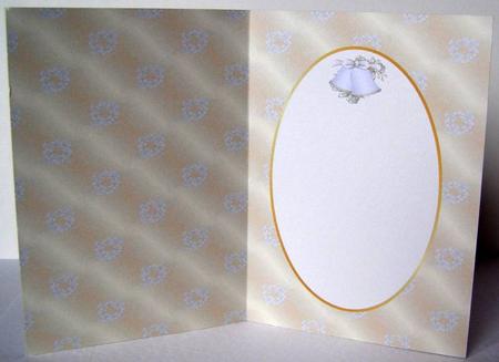 Wedding Bells with Roses Is by Margaret McCartney