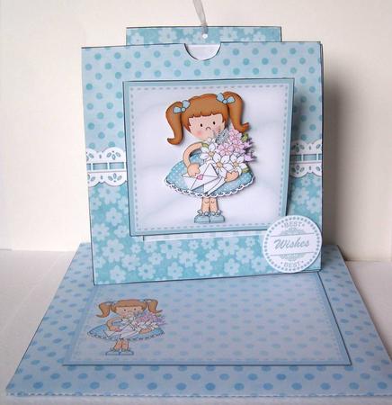 3D Liz's Flowers Pull N Slide Kit with 3D Decoupage by Margaret McCartney