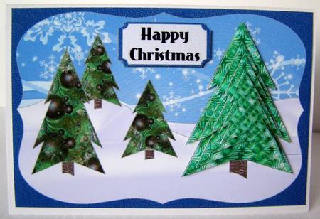 Happy Christmas Tree Stacker by Margaret McCartney