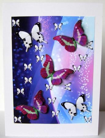Butterfly Background 1 by Margaret McCartney
