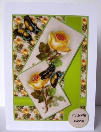 Yellow Vintage Rose by Margaret McCartney