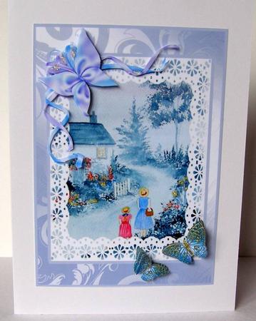 Country Walk Watercolour Step by Step Decoupage by Margaret McCartney