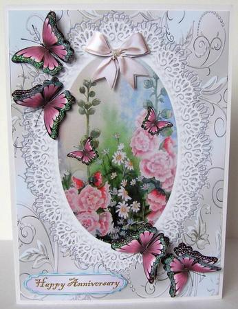 Butterflies Floral Beauty by Margaret McCartney