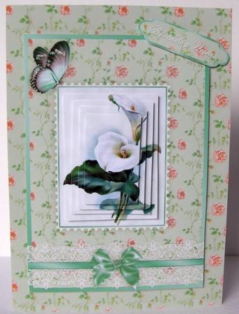 Vintage Roses Background Paper by Margaret McCartney