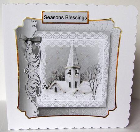 Vintage Scenes Toppers by Margaret McCartney