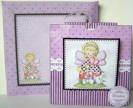 3D Fairy Fiz's Butterfly Pull N Slide Kit with 3D Decoupage by Margaret McCartney