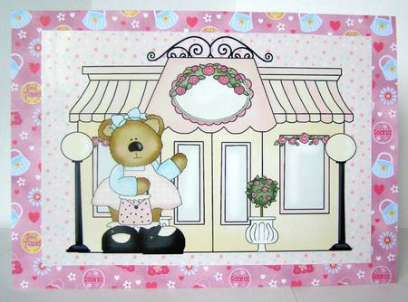A4 I'm Just Going in This Shop by Margaret McCartney