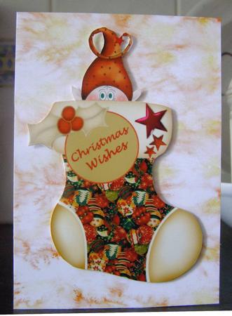 Red Christmas Pixie by Margaret McCartney