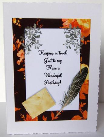 Keeping in Touch Birthday by Margaret McCartney