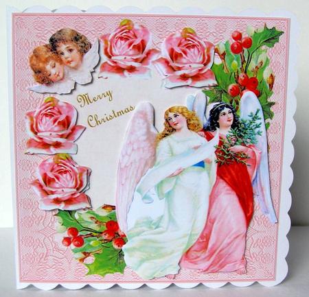Vintage Christmas Angels by Margaret McCartney
