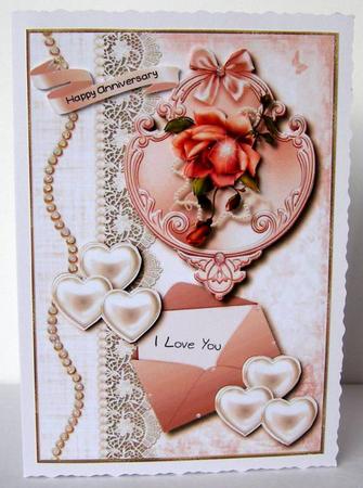 Love Song Card Topper 2 by Margaret McCartney
