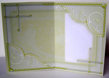Flirty Frocks in Mustard A5 Insert by Margaret McCartney