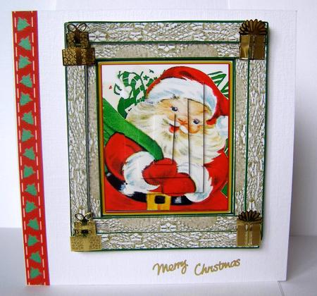 Pyramid Santa What is in Your Sack by Margaret McCartney