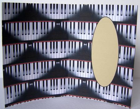 Music Disc/keyboard Insert by Margaret McCartney