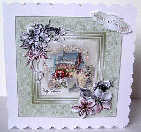 Vintage House Scene by Margaret McCartney