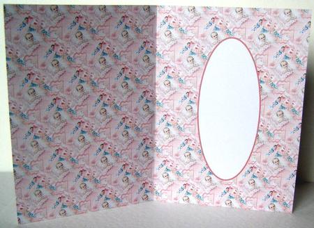 Vintage Baby Girl Insert by Margaret McCartney