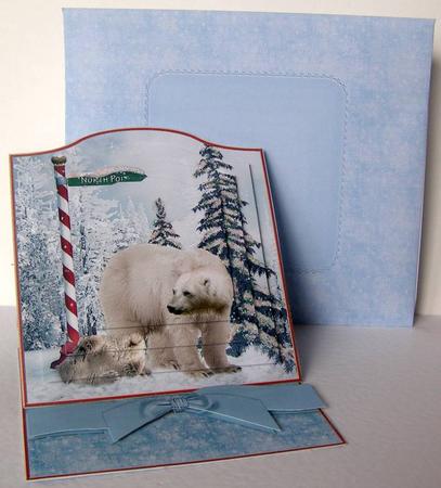 Polar Bear Easel Kit by Margaret McCartney
