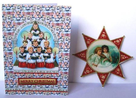 Musical Christmas Duodecoupage Sheet by Margaret McCartney