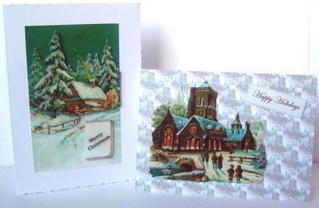 Christmas Scenes Duodecoupage Sheet by Margaret McCartney