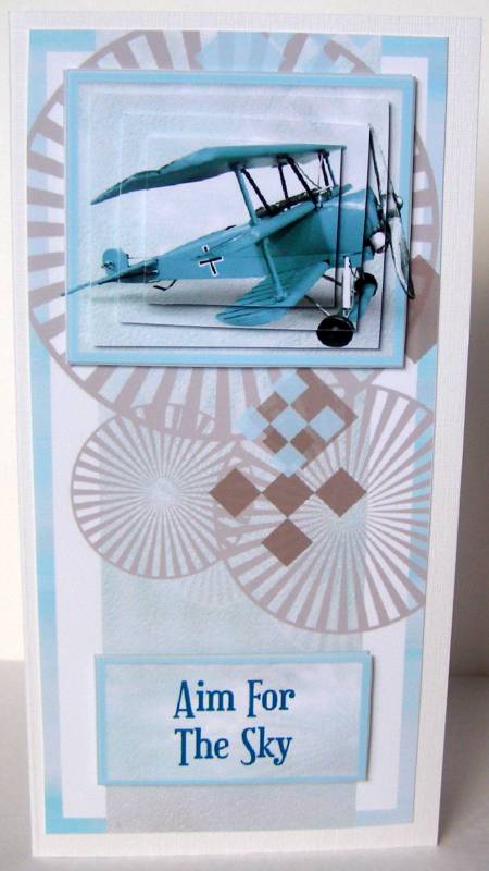 Aeroplane Pyramid Dl by Margaret McCartney