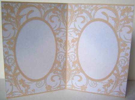 Gold Frame Insert by Margaret McCartney