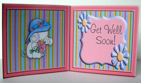 Get Well Soon Elephant Insert by Margaret McCartney