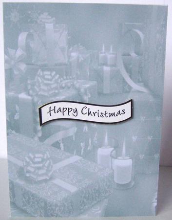 Green Christmas Paper by Margaret McCartney