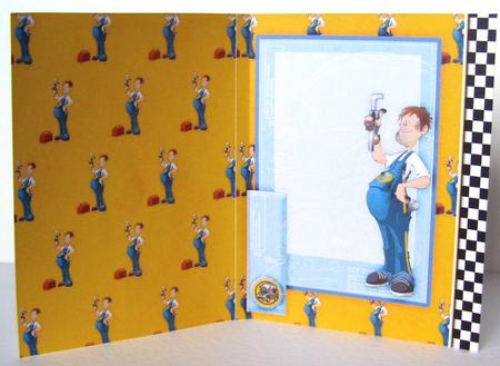 Mechanic Dude Insert by Margaret McCartney