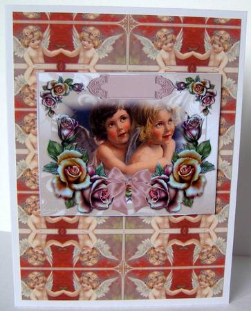 Victorian Holiday Backing 2 by Margaret McCartney