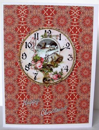 Victorian Holiday Backing 3 by Margaret McCartney