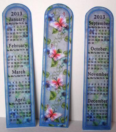 Butterfly Calender by Margaret McCartney