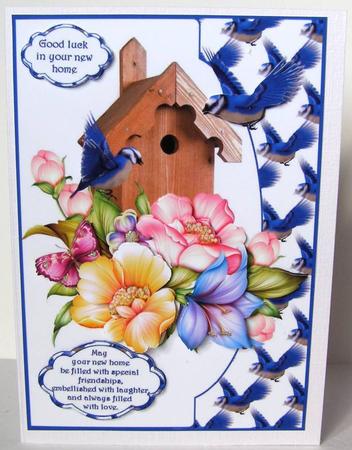 A Birds Paradise New Home/mother's Day by Margaret McCartney