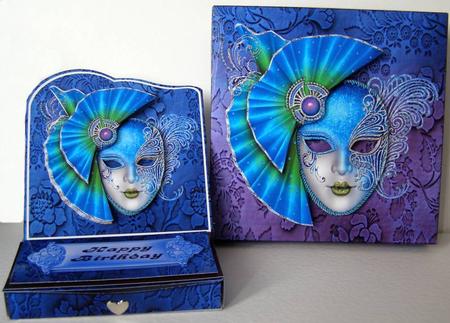 Masquerade Easel Drawer Kit by Margaret McCartney