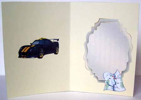 Black & Yellow Car by Margaret McCartney