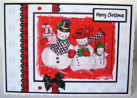 Snowmen Family Qs by Margaret McCartney