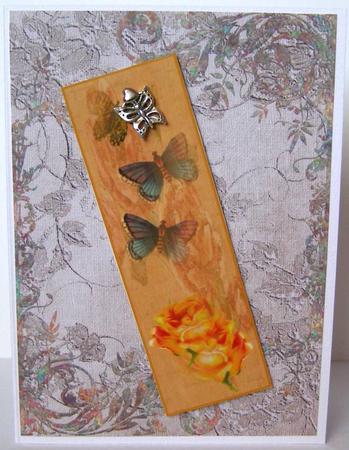 A4 Vintage Background by Margaret McCartney