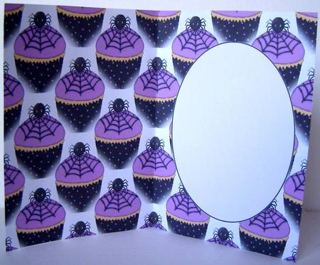 Halloween Cupcake Insert 2 by Margaret McCartney