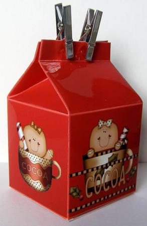 Milk Carton Gift Box - Winter Warmers by Margaret McCartney