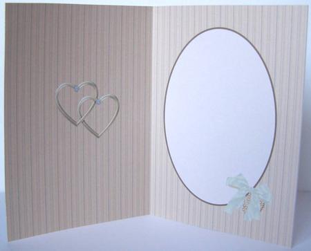 Bow and Hearts in Ivory by Margaret McCartney