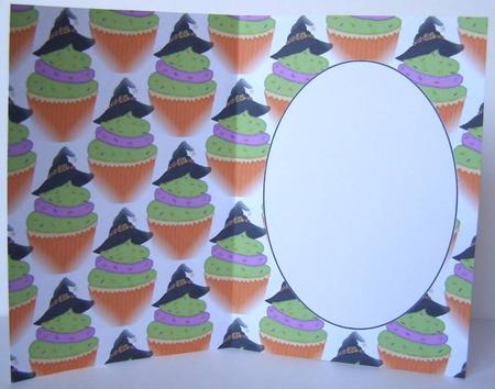 Halloween Cupcake Insert 1 by Margaret McCartney