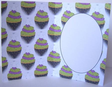 Halloween Cupcake Insert 3 by Margaret McCartney