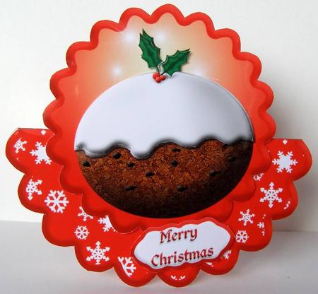 Christmas Wobbles - Christmas Pudding by Margaret McCartney
