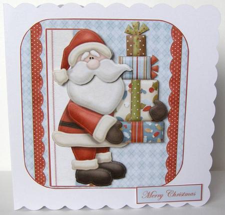 Santa is Busy Delivering Presents by Margaret McCartney