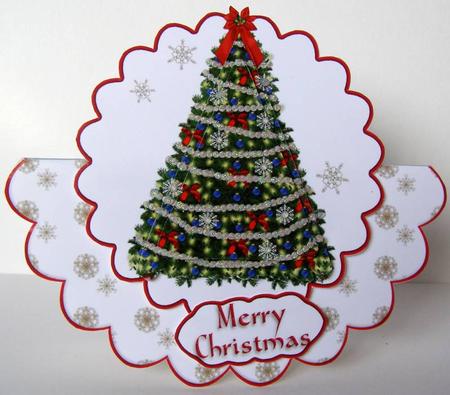 Christmas Wobbles - Tree by Margaret McCartney