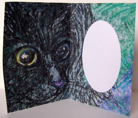 Black Cat Insert by Margaret McCartney